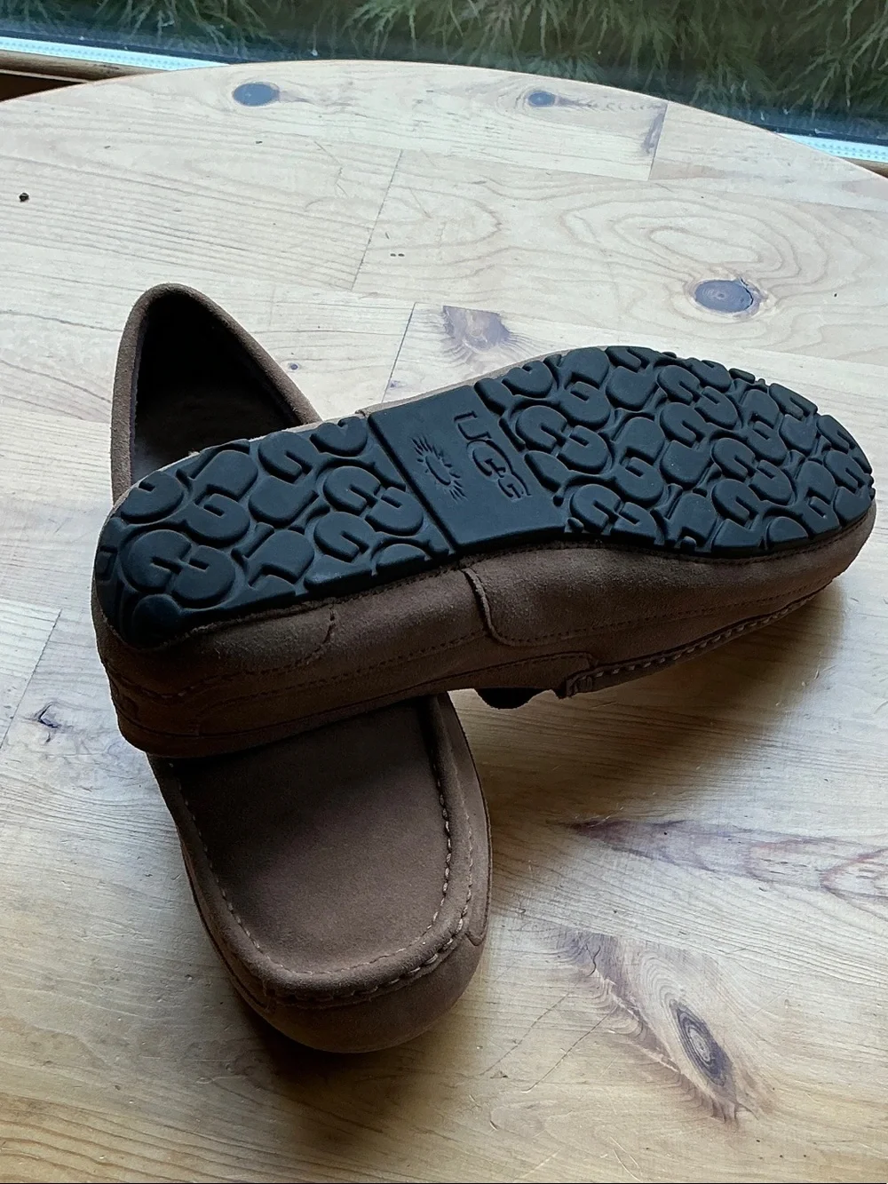 UGG Men's Chestnut Suede Slip-On Loafers